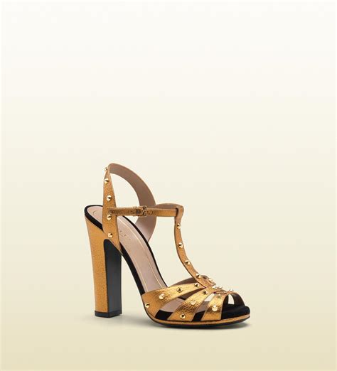 gold platform heels gucci|gucci high heels platform.